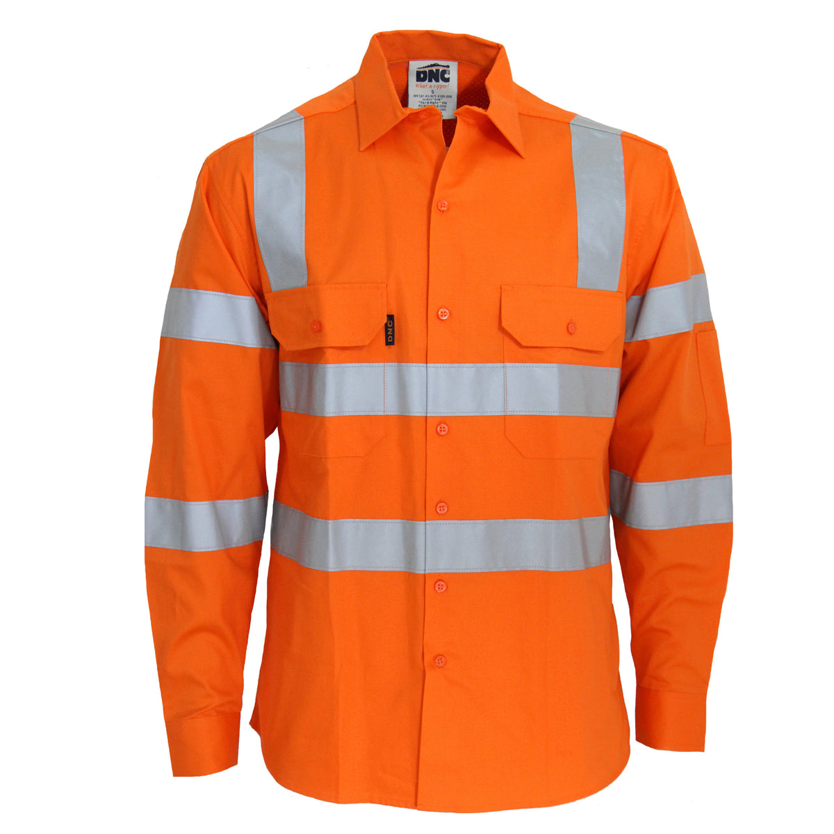 HiVis 3 Way Cool-Breeze VIC Rail Shirt