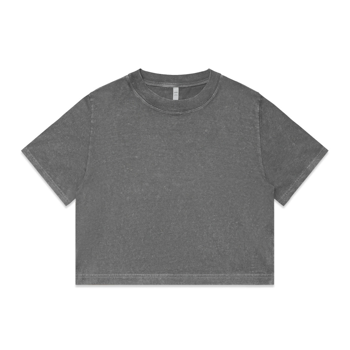 AS Colour Wo's Stone Wash Heavy Crop Tee | 4086