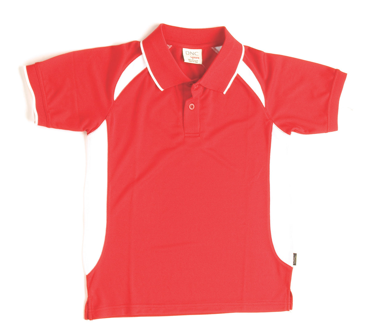 DNC Workwear Kids Air Flow Contrast Raglan Mesh Polo 5263
