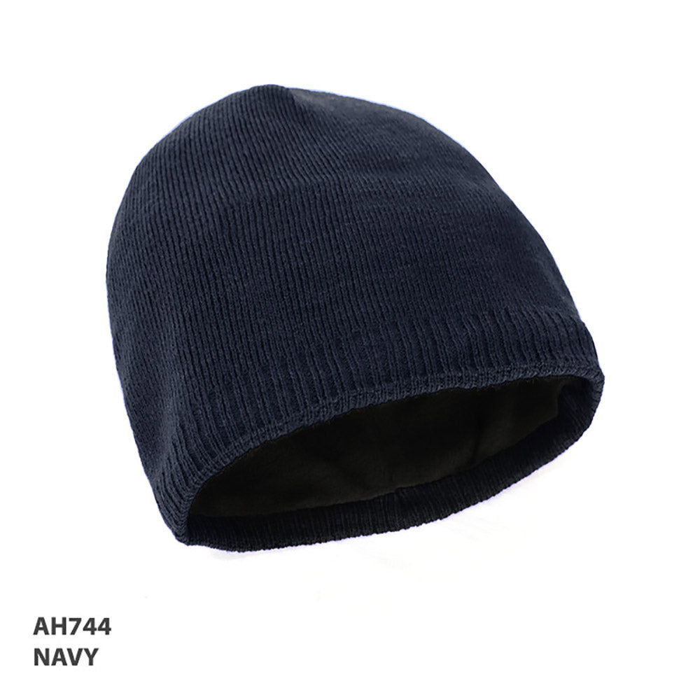 Grace Collection AH744 Acrylic Beanie w/ Inner