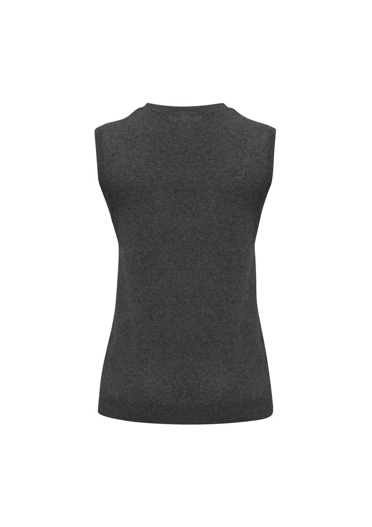 Biz Collection Womens V-Neck Knit Vest LV3504