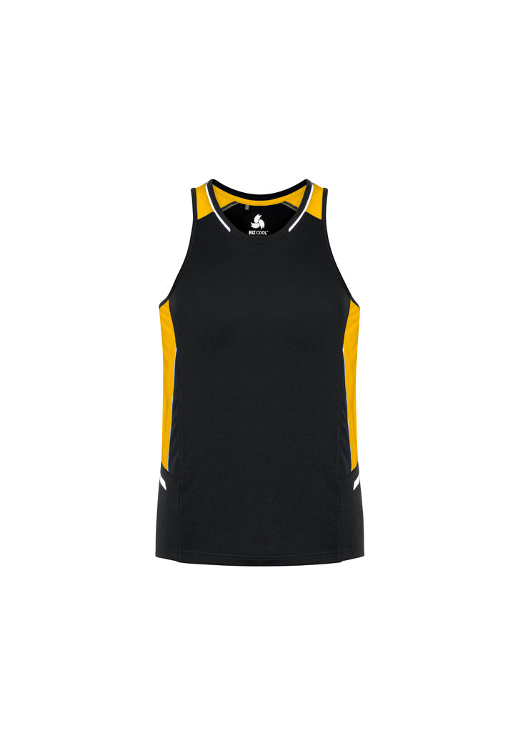Biz Collection Mens Renegade Singlet SG702M