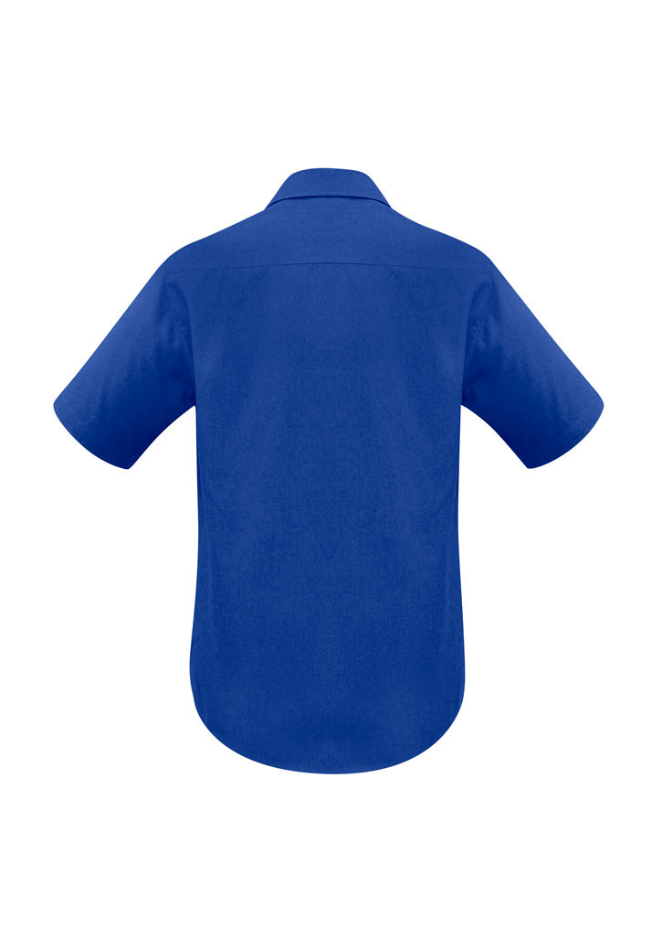 Biz Collection Mens Oasis Short Sleeve Shirt SH3603