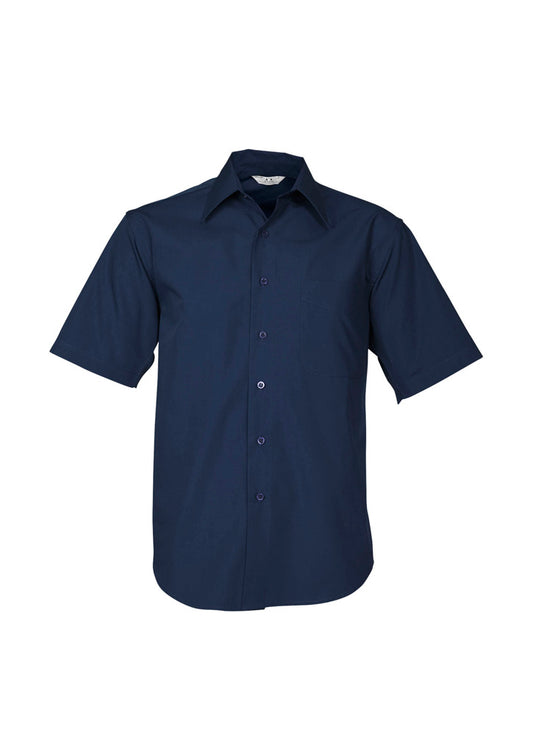 Biz Collection Mens Metro Short Sleeve Shirt SH715