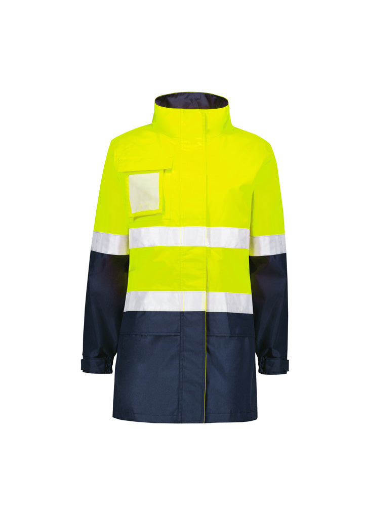 Syzmik Womens Hi Vis Ultralite Waterproof Jacket ZJ757