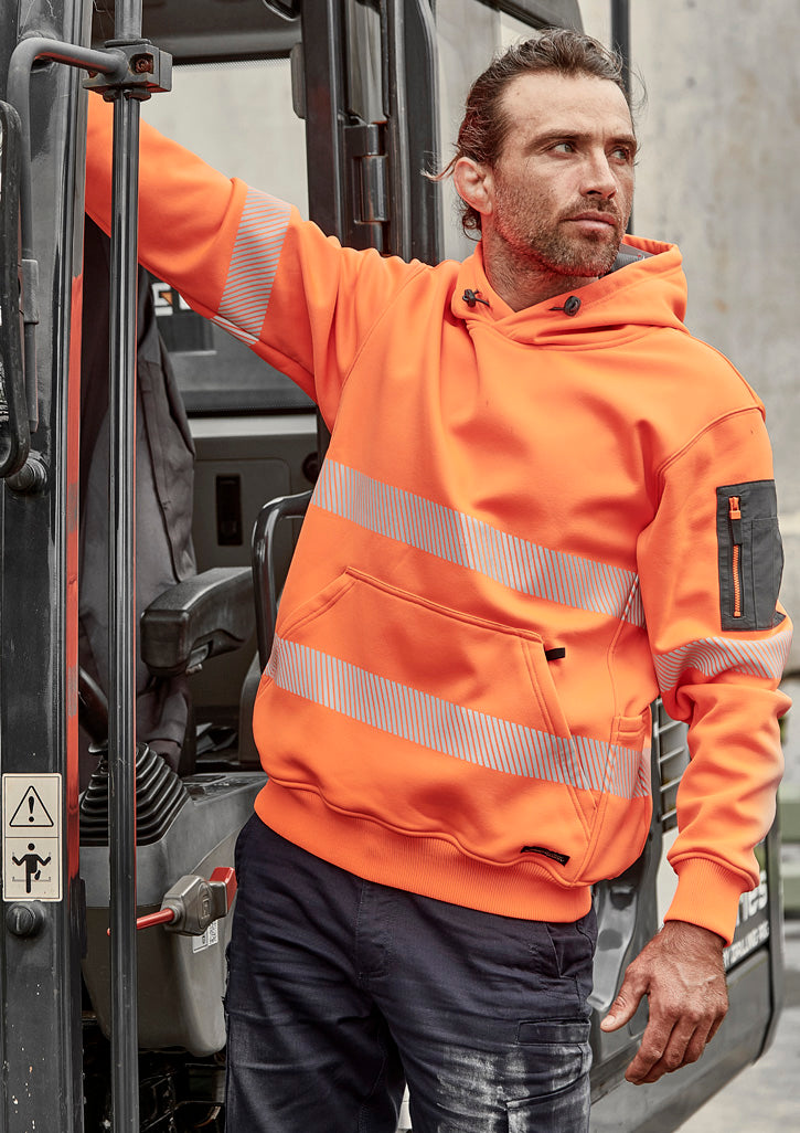Syzmik Unisex Streetworx Segmented Tape Water Resistant Hoodie ZT867