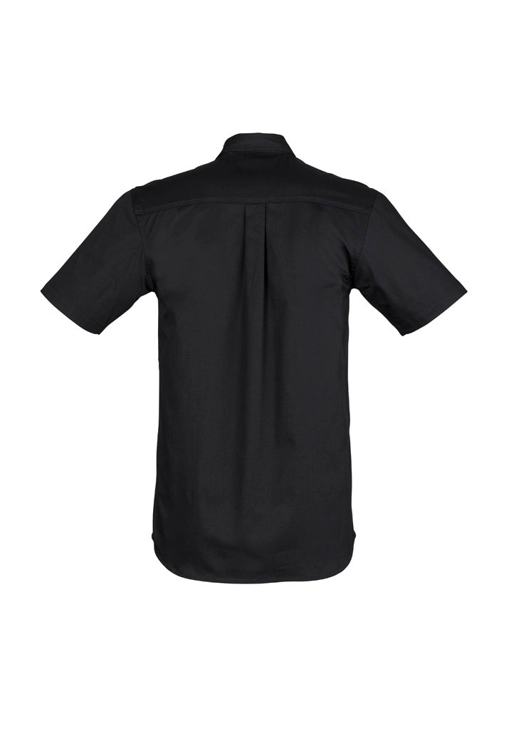 Syzmik Mens Lightweight Tradie Short Sleeve Shirt ZW120
