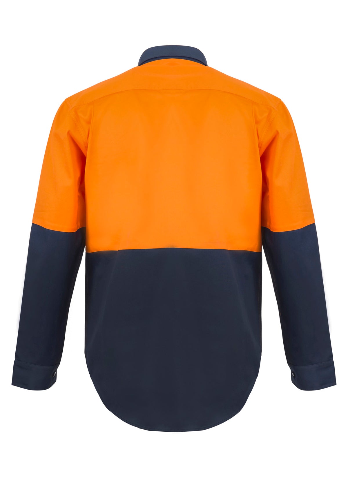 WORKCRAFT 2TONE HALF PLKET SHT W GUSSET WS4256