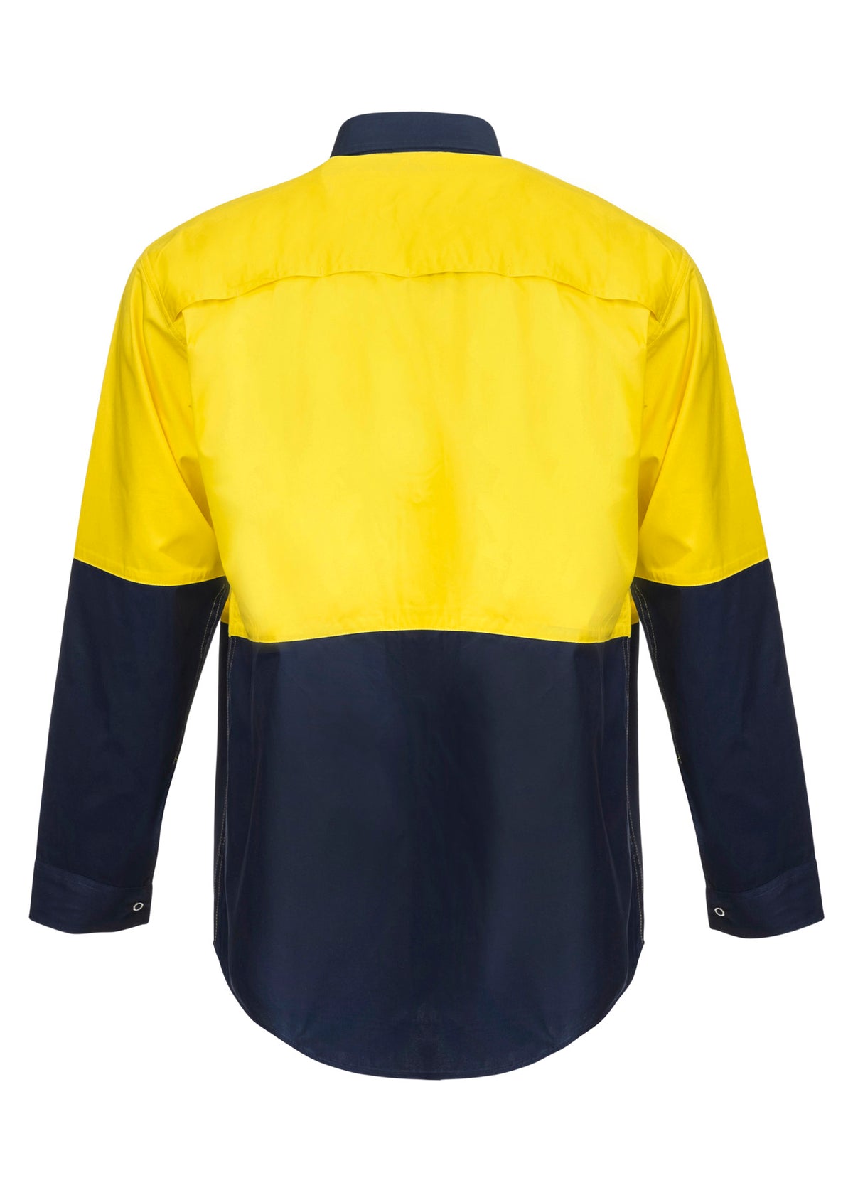 WORKCRAFT HI VIS TWO TONE LS SHIRT WS3045