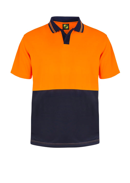 HI VI TWO TONE SS LAUNDRY POLO