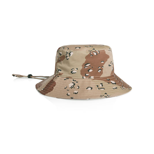 Wide Brim Camo Bucket Hat | 1172C