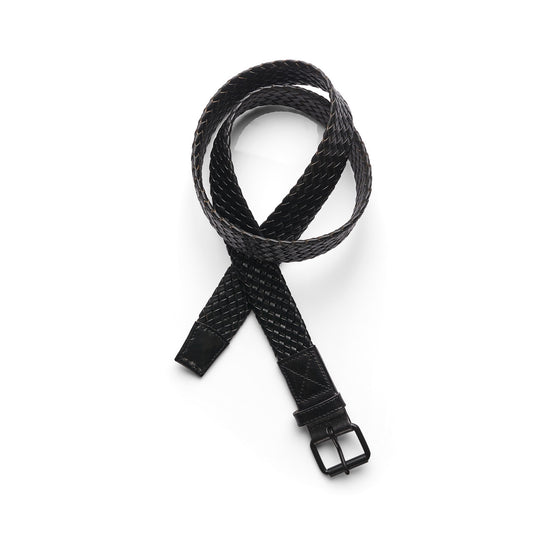 Braided Leather Belt | 1405