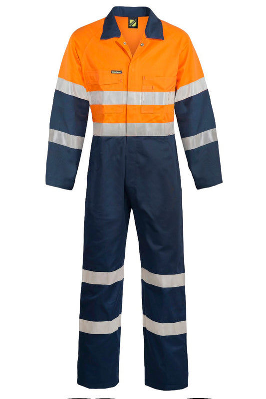 HI VIS COVERALLYSL206TAPE LONG