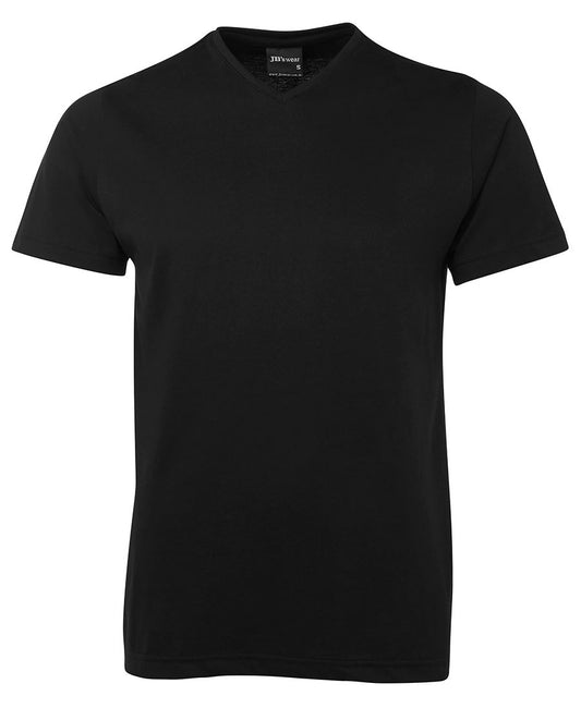JB's V NECK TEE BLACK - XS