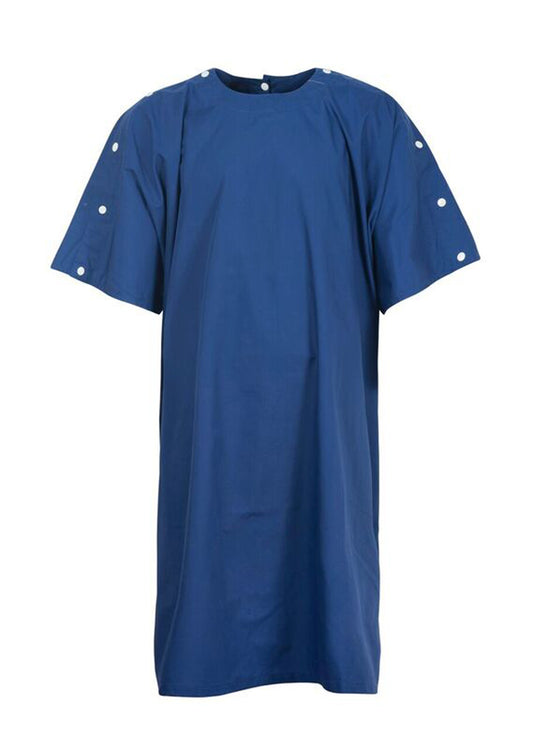 BARIATRIC GOWN WITH NECK AND SHOULDER STUDS