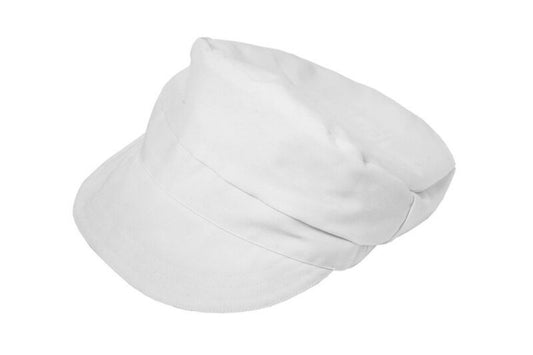 PEAK CAP WITH HAIR NET