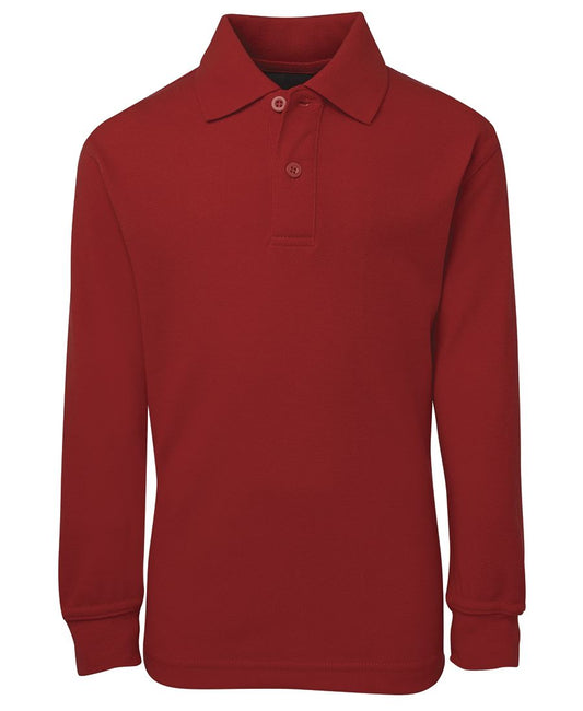 JB's KIDS L/S 210 POLO RED-04