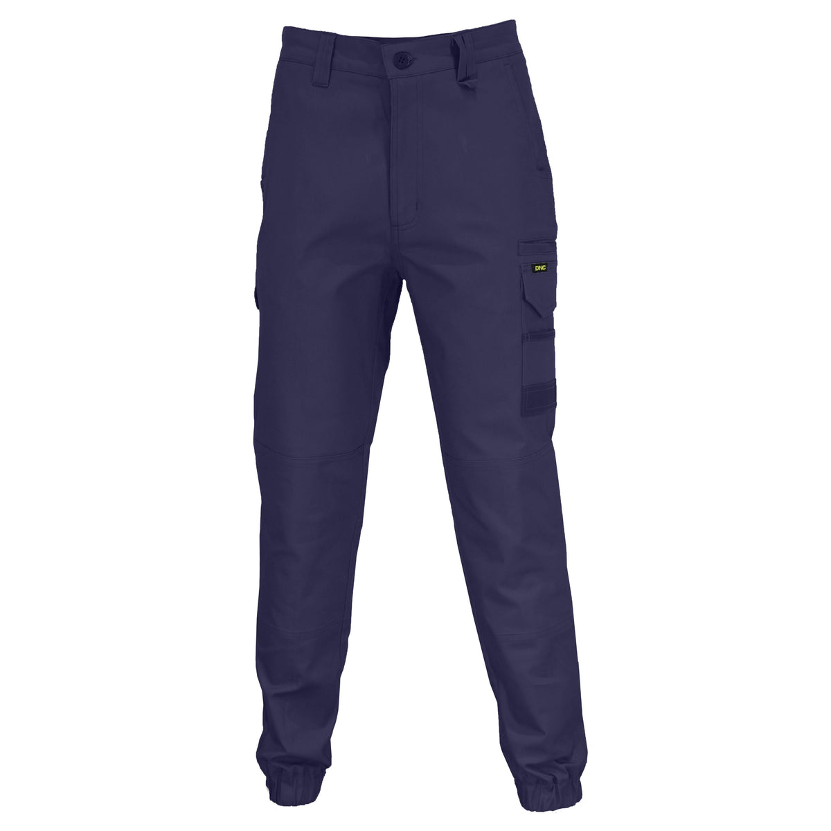 DNC Workwear SlimFlex Tradie Cargo Pants Elastic Cuffs 3376