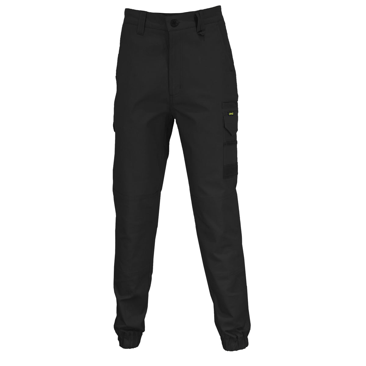 DNC Workwear SlimFlex Tradie Cargo Pants Elastic Cuffs 3376