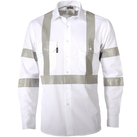 RTA Night Worker White Shirt with CSR R/Tape