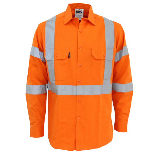 HiVis 3 Way Vented "X" Back & Bio-Motion CSR R/Tape Shirt