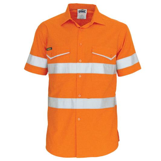 RipStop Cotton Cool Shirt with CSR Reflective Tape. S/S