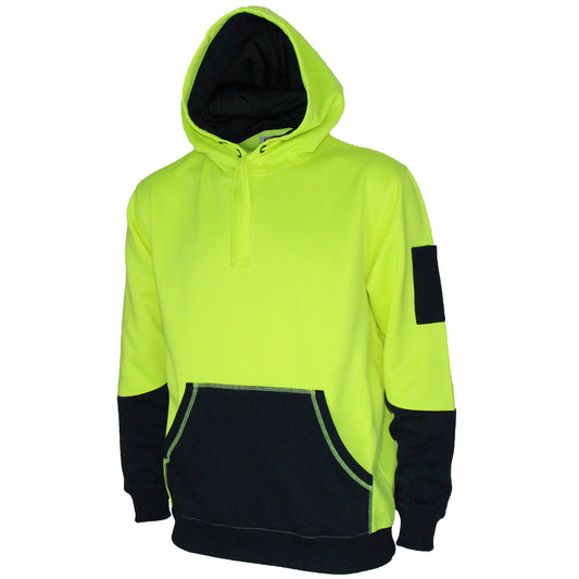 HiVis Two Tone Super Fleecy Hoodie