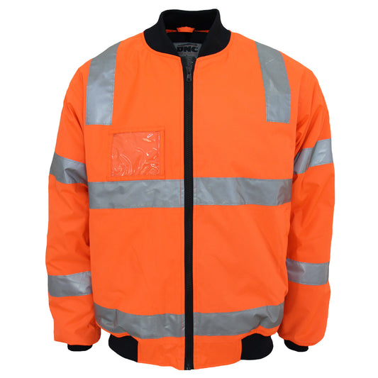 HiVis "Hoop" Pattern Flying Jacket Bio-Motion CSR R/Tape