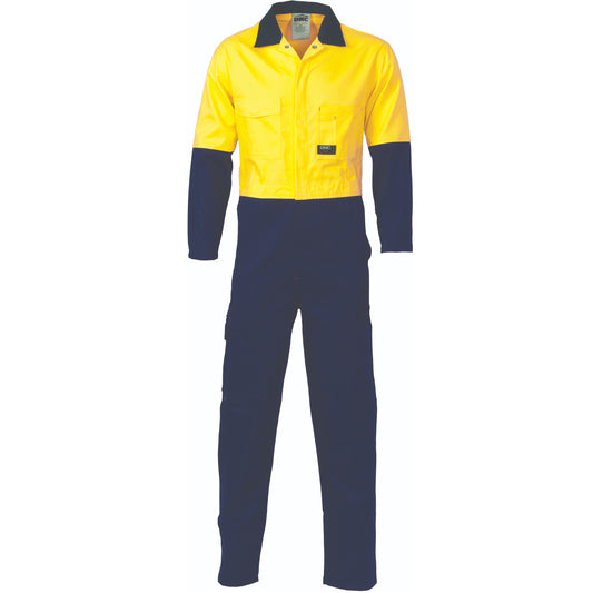 HiVis Two Tone Cotton Coverall