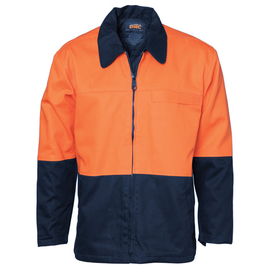 HiVis Two Tone Protector Drill Jacket