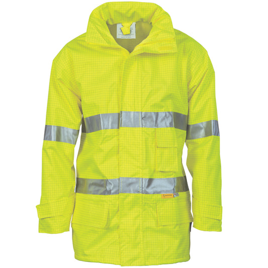 HiVis Breathable Anti-Static Jacket with CSR R/Tape
