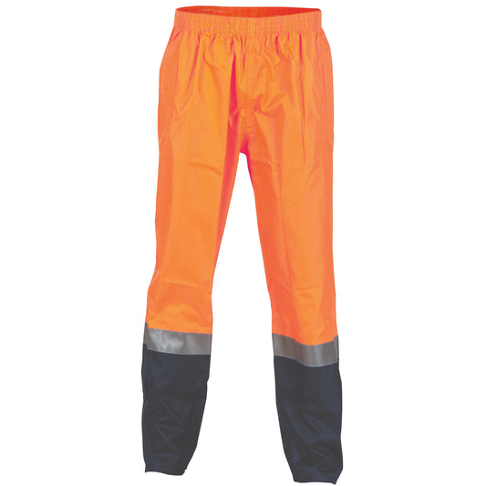 HiVis Two Tone Lightweight Rain Pants with CSR R/Tape