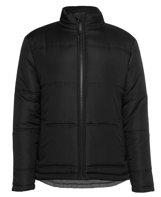 JB's LADIES ADV PUFFER JACKET BLACK/GREY - 08