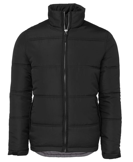 JB's? ADV PUFFER JACKET? BLACK/GREY-XS