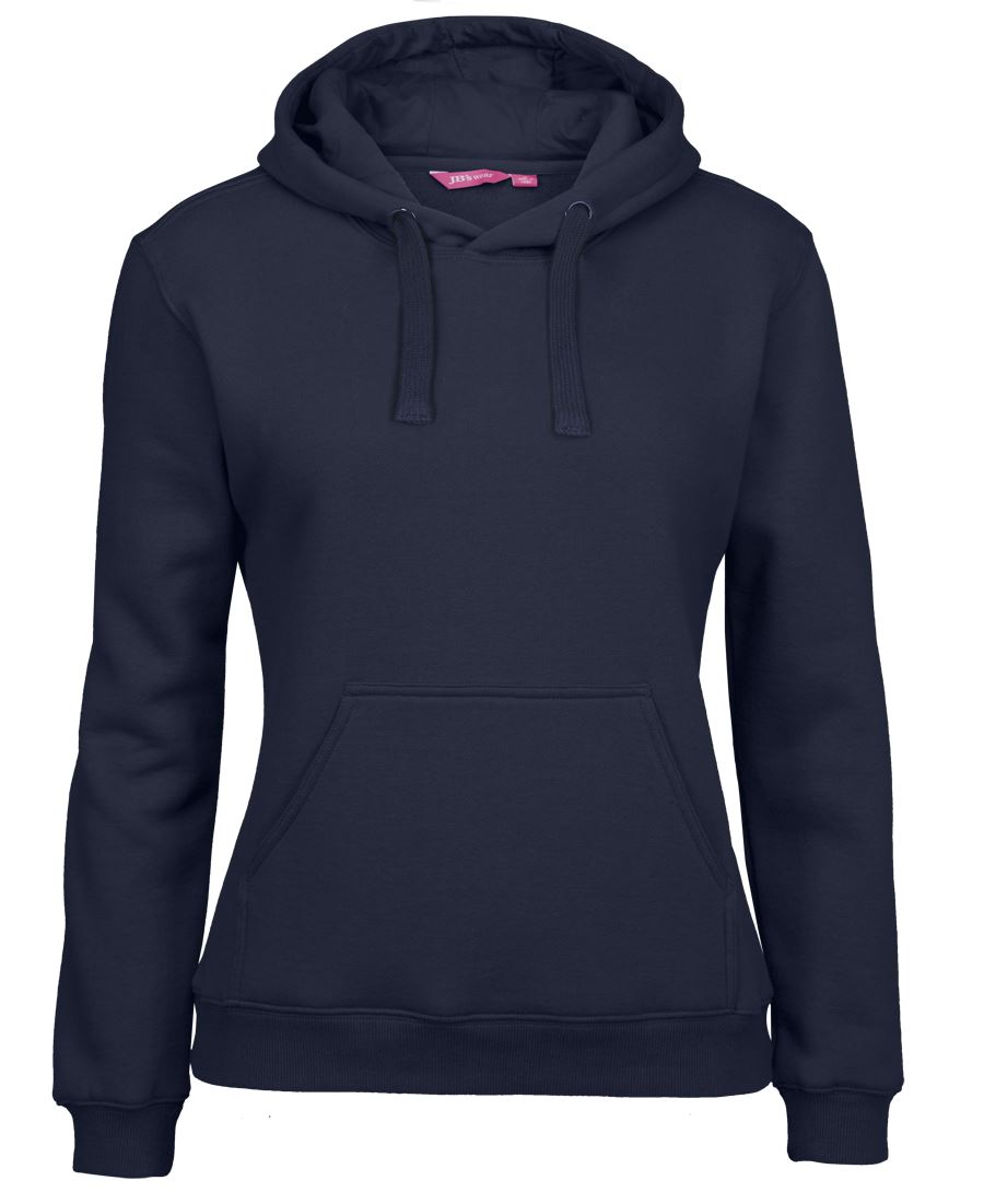 JBs Wear JB's? LADIES FLEECY HOODIE? BLACK - 06 3FH1