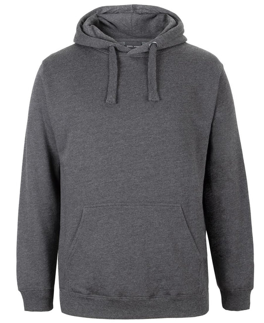 JB's FLEECY HOODIE CHARCOAL MARLE - XS