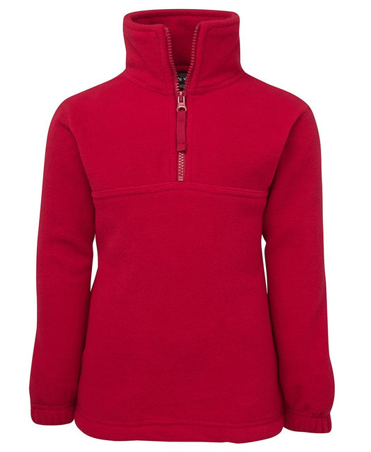 JB's KIDS 1/2 ZIP POLAR DK RED - 04