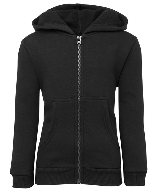 JB's KIDS P/C FULL ZIP HOODIE BLACK - 04