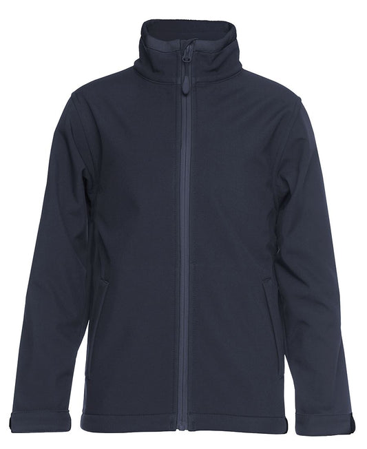 PDM KIDS THREE LAYER SOFTSHELL JACKET NAVY-04
