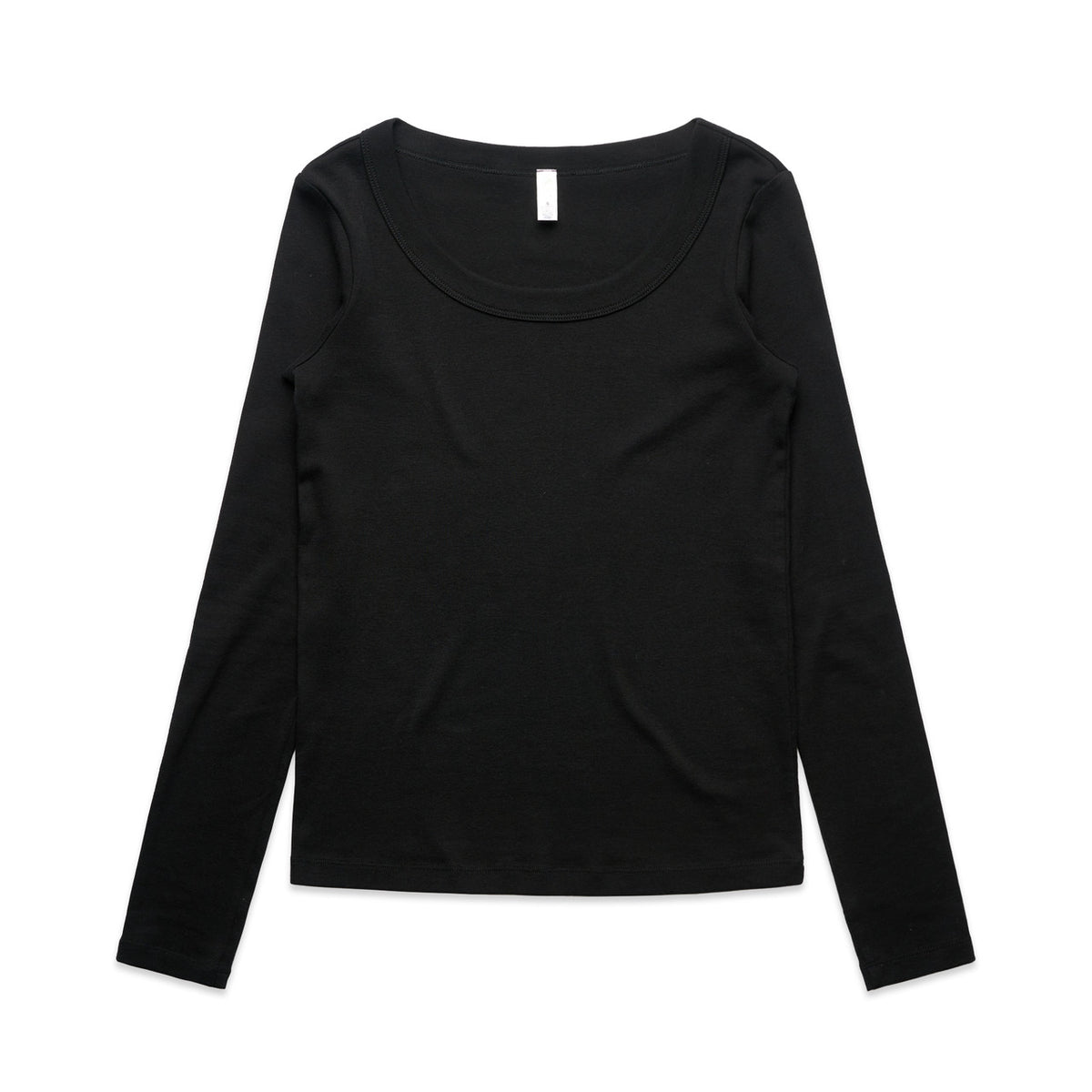 Wo's Organic Baby Rib L/S Tee | 4075