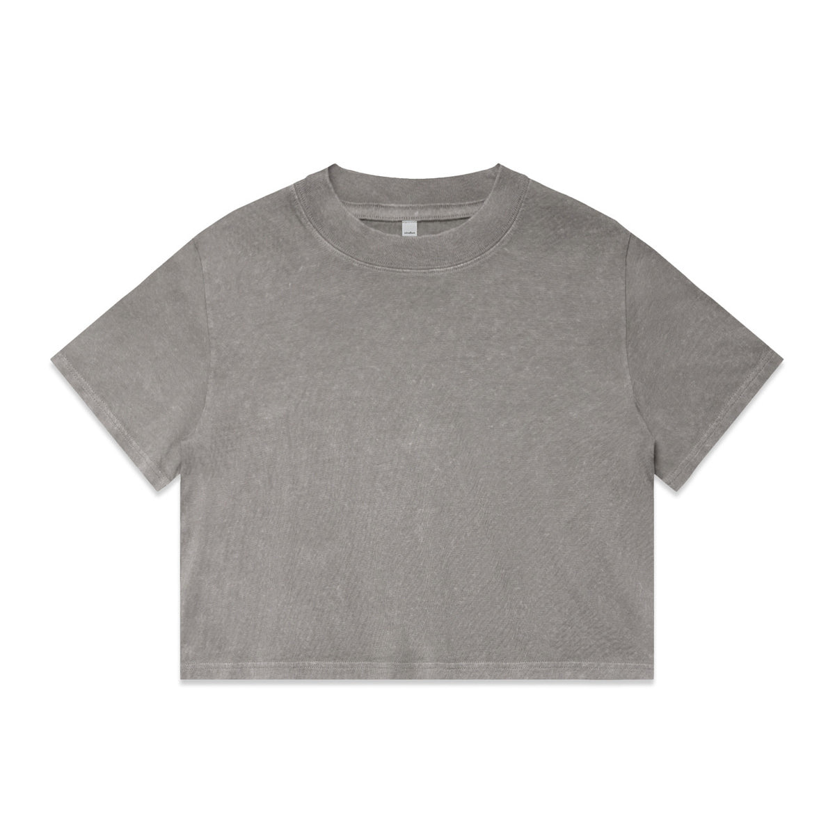 AS Colour Wo's Stone Wash Heavy Crop Tee | 4086