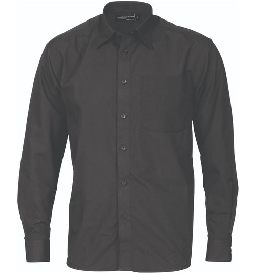 Polyester Cotton Business Shirt - Long Sleeve