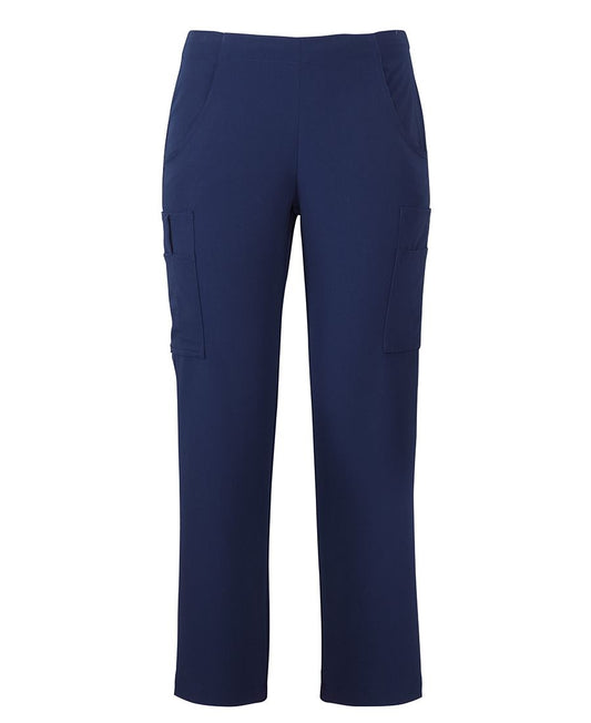 JB's LADIES NU SCRUB CARGO PANT INDIGO - 06
