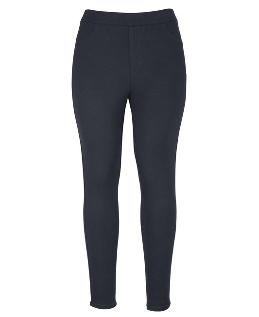JB's LADIES STRETCH JEGGING BLACK - 06