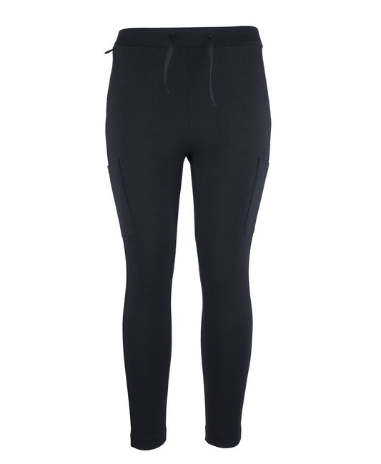JB's LADIES STRETCH POCKET PONTE PANT BLACK - 06