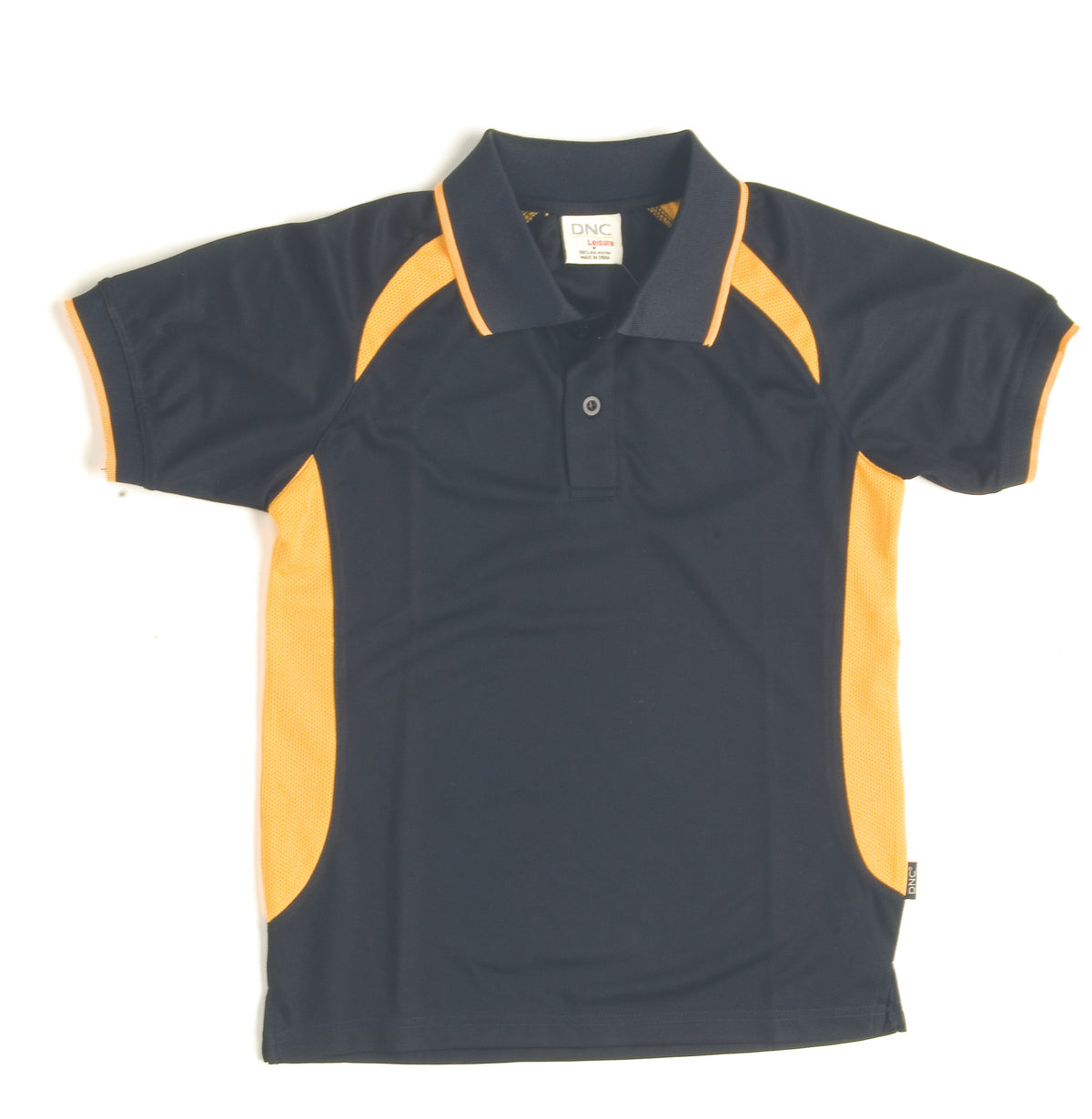 DNC Workwear Kids Air Flow Contrast Raglan Mesh Polo 5263