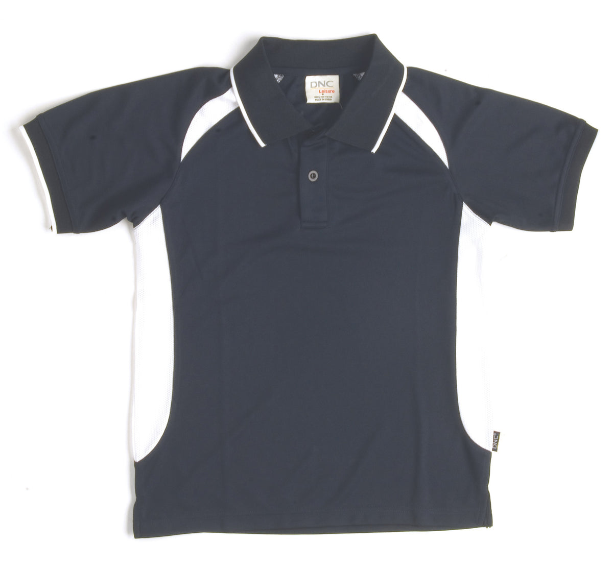 DNC Workwear Kids Air Flow Contrast Raglan Mesh Polo 5263