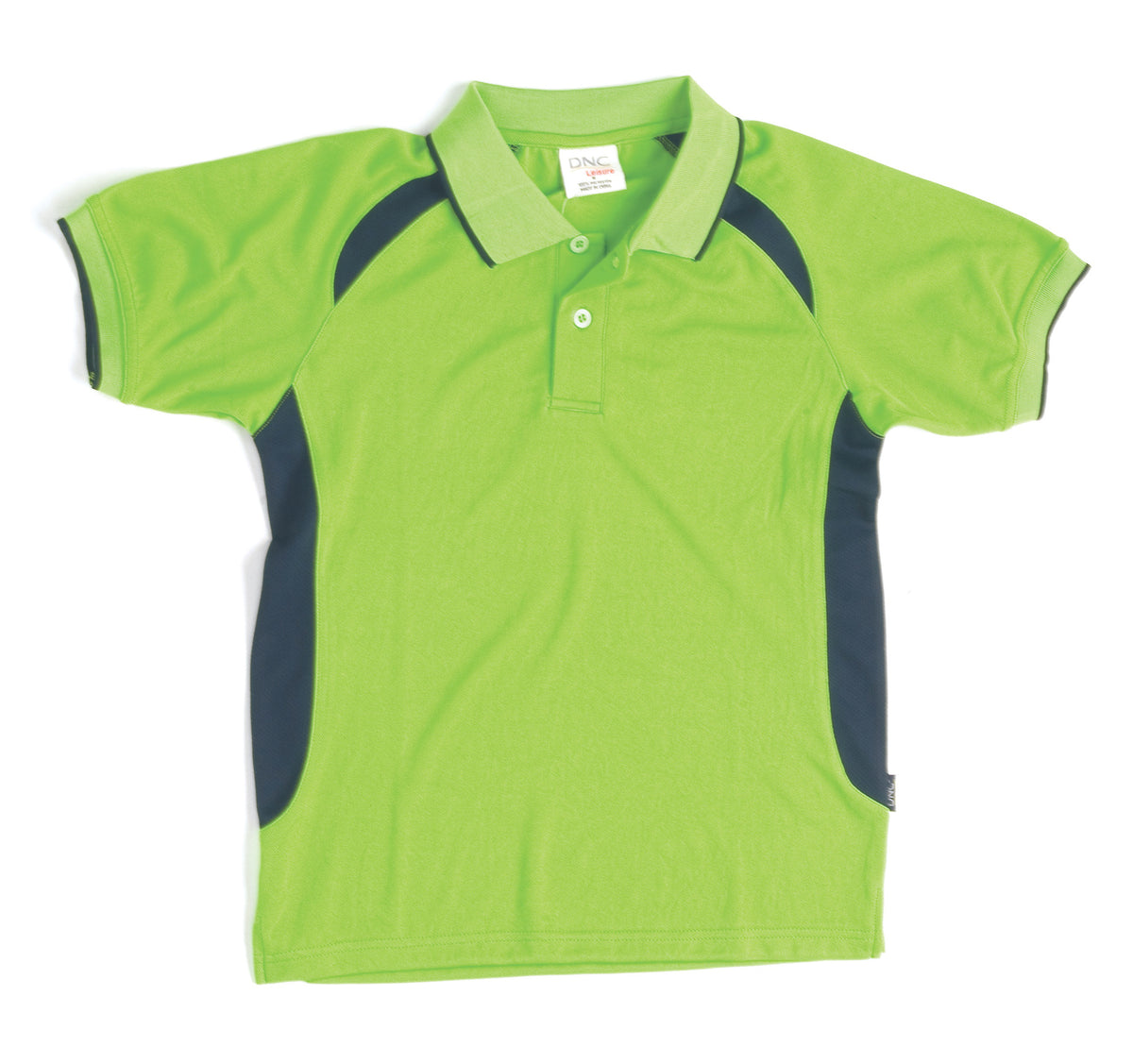 DNC Workwear Kids Air Flow Contrast Raglan Mesh Polo 5263
