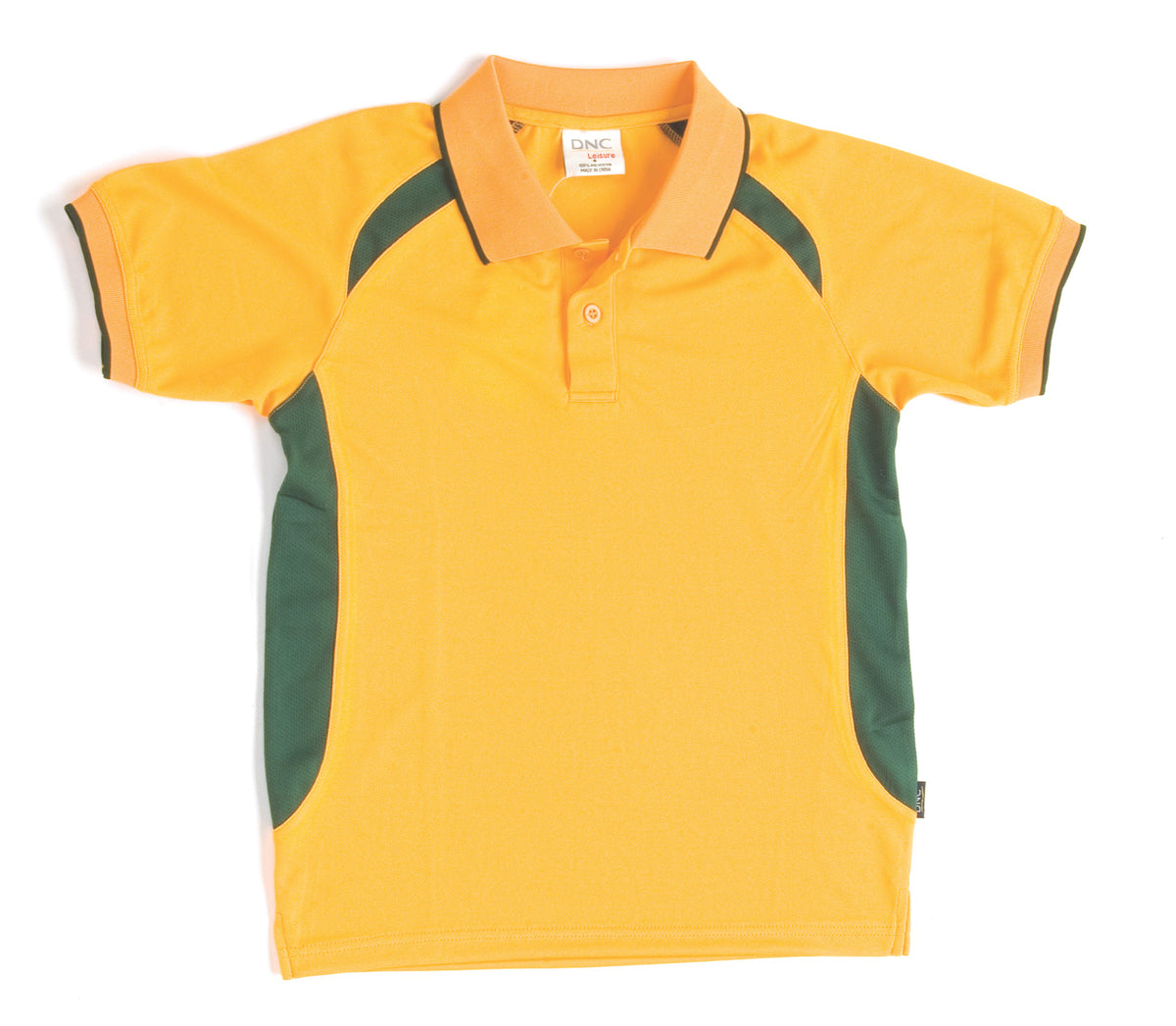 DNC Workwear Kids Air Flow Contrast Raglan Mesh Polo 5263