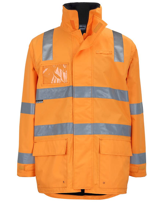 JB's AUST. RAIL D+N ZIP OFF SLEEVE L/LINE JACKET ORANGE-XS